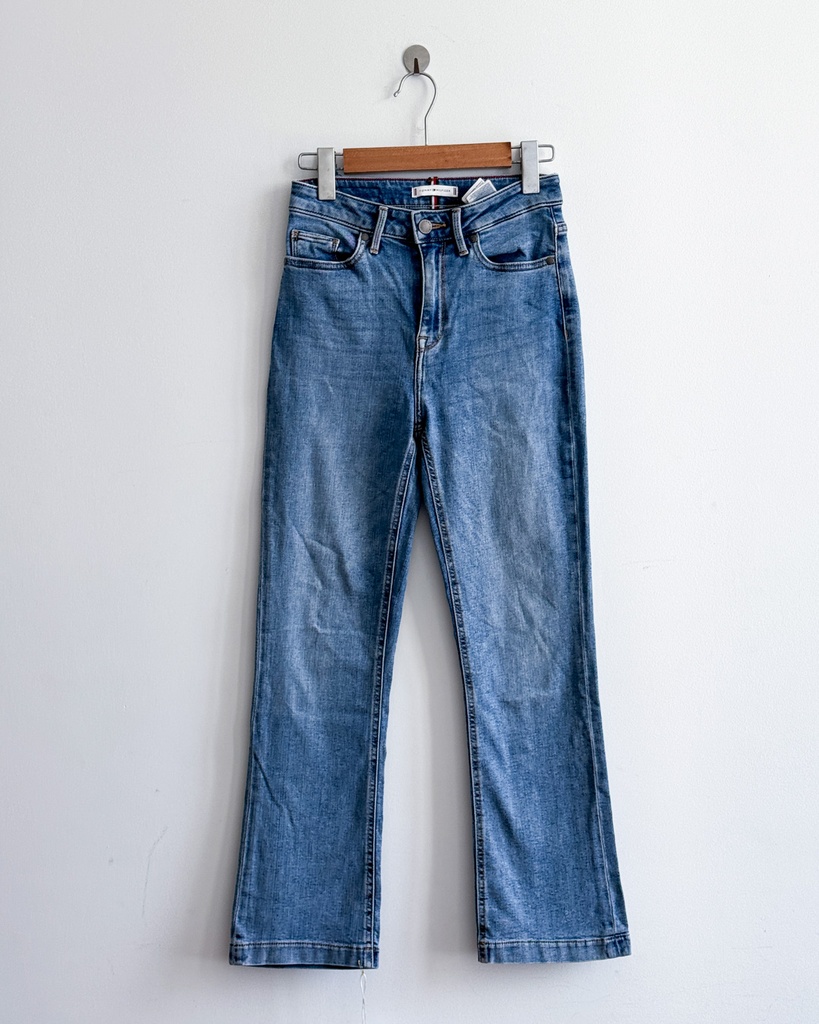 TOMMY HILFIGER-HIGH RISE JEANS
