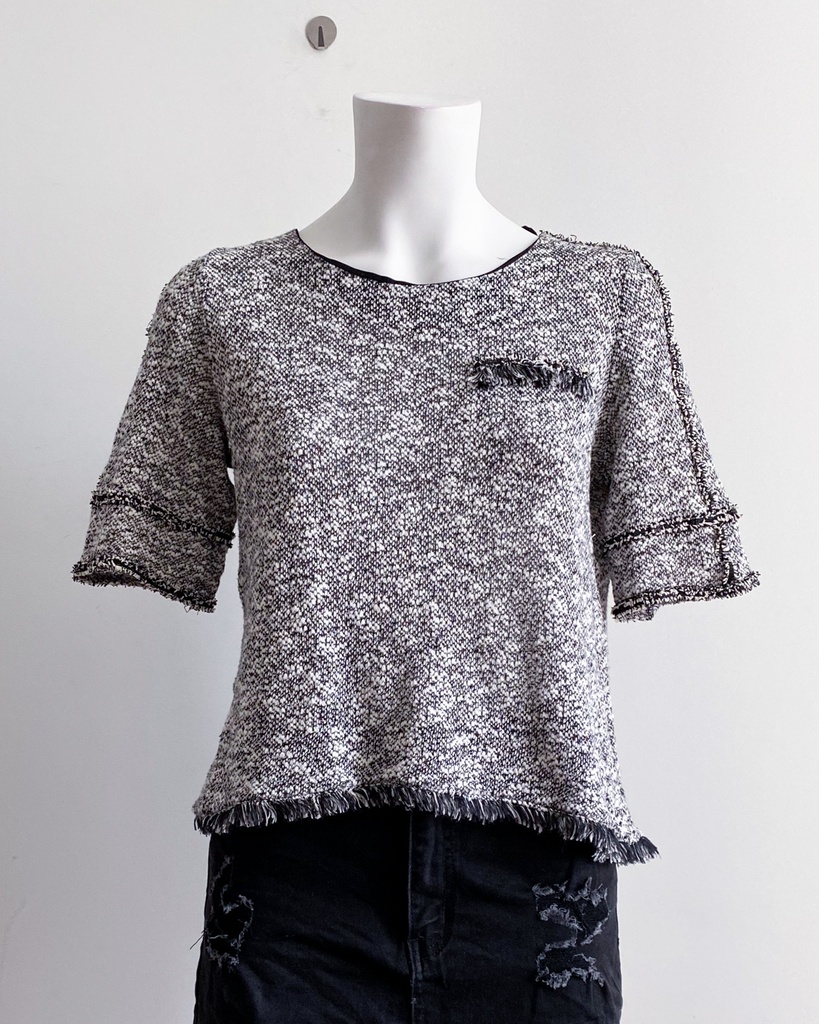 ELLE-SHORT SLEEVES TOP