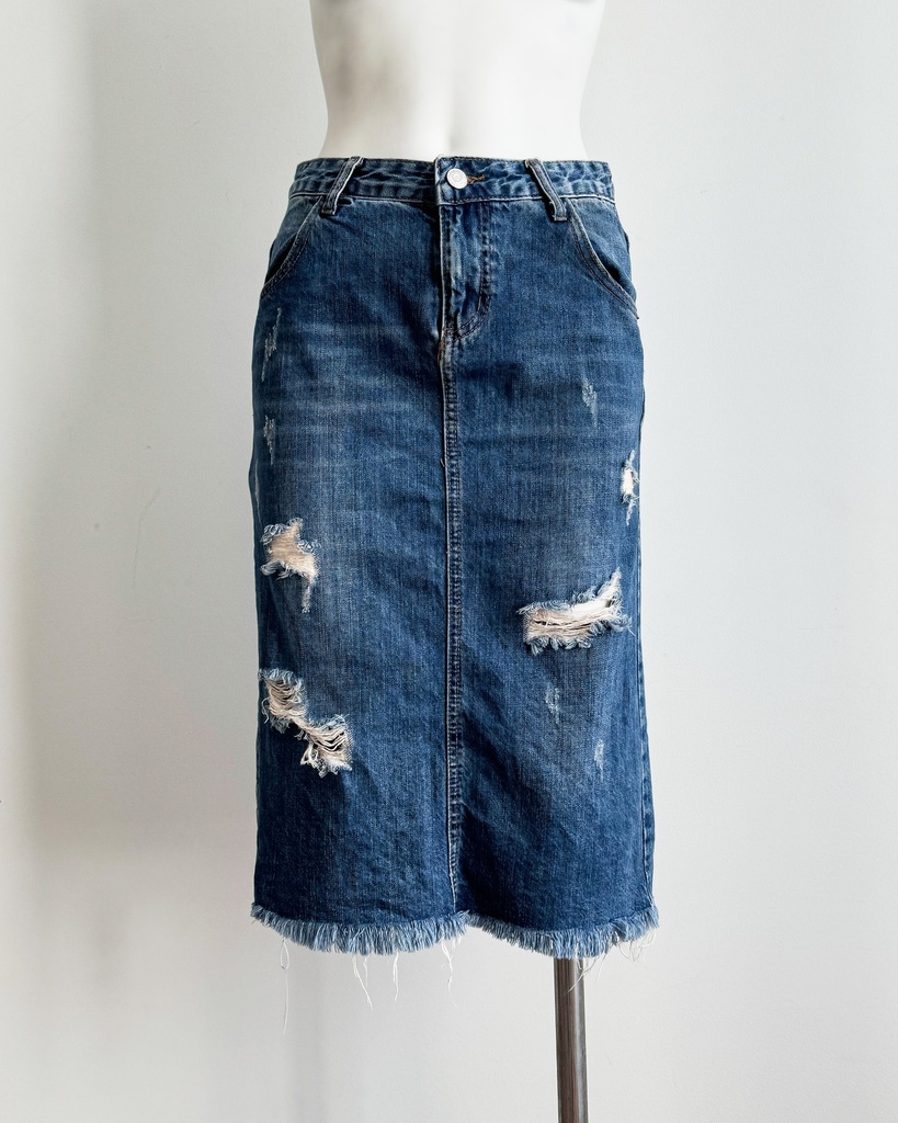 UNKNOWN-DENIM SKIRT