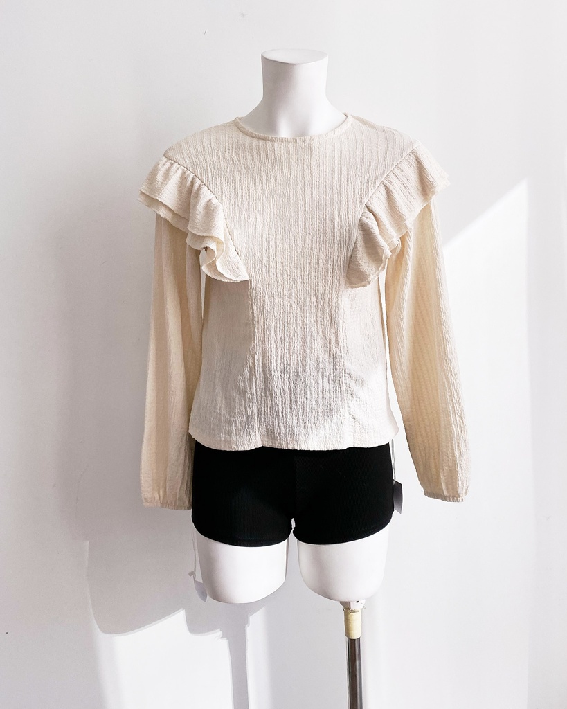 ZARA-LONG_SLEEVES TOP