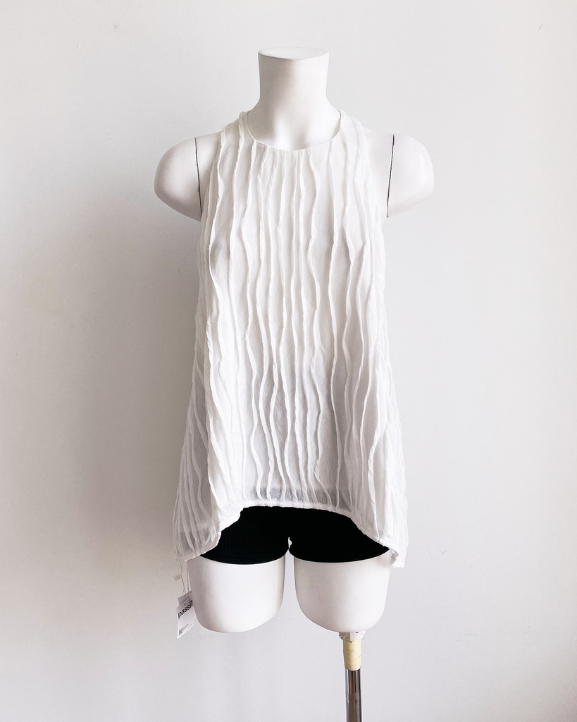 SUIT ALL-SLEEVELESS TOP (TANKTOP/TUBE TOP)