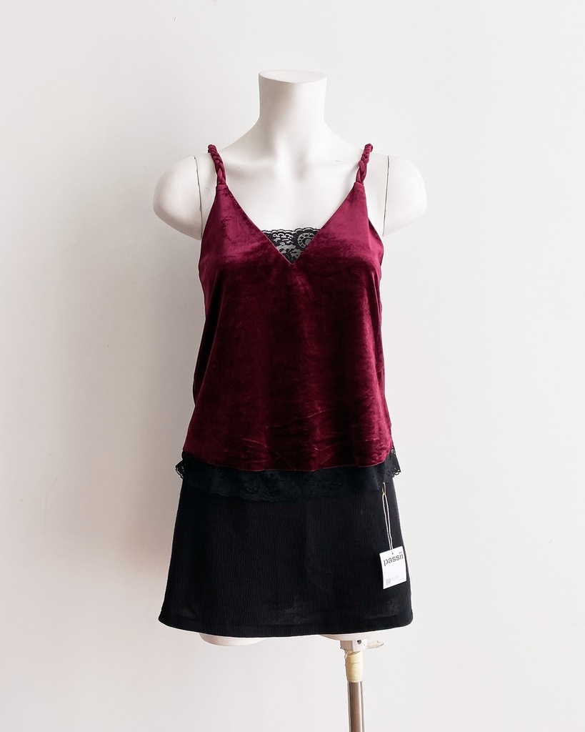 ZARA-SLEEVELESS TOP (TANKTOP/TUBE TOP)