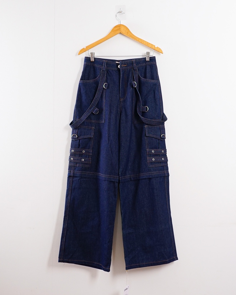 SECODEE-WIDE LEG JEANS