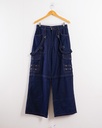 SECODEE-WIDE LEG JEANS