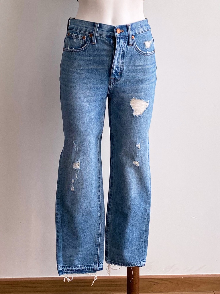 MADEWELL-STRAIGHT-FIT JEANS