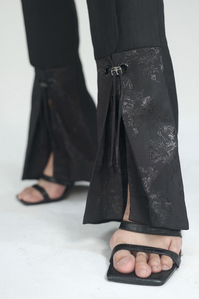 KHAAR.WORLD-ORIENTAL BROCADE PANTS