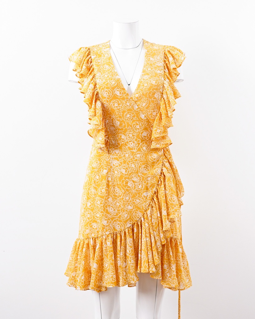 SHONA JOY-WRAP DRESS