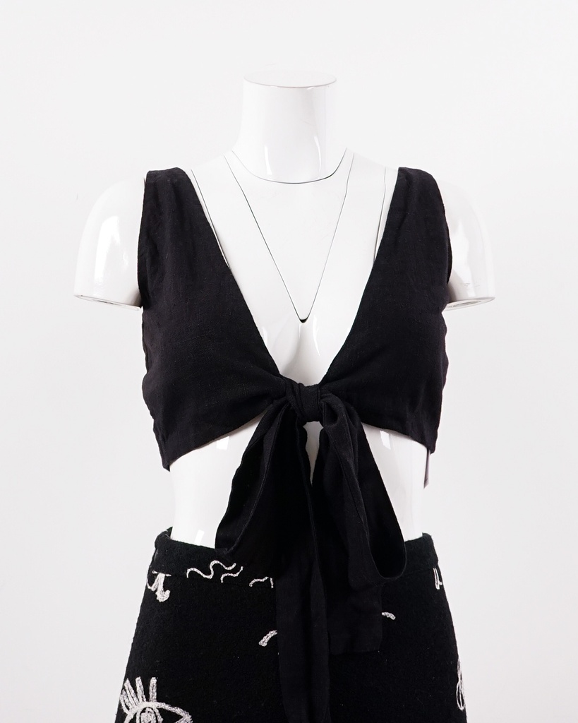 LA LINEN-SLEEVELESS TOP (TANKTOP/TUBE TOP)