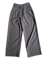 LAMINAPPAREL-WIDE-LEG PANTS