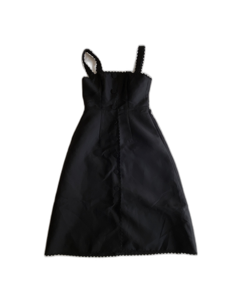 WHITEPLAN-MIDI DRESS