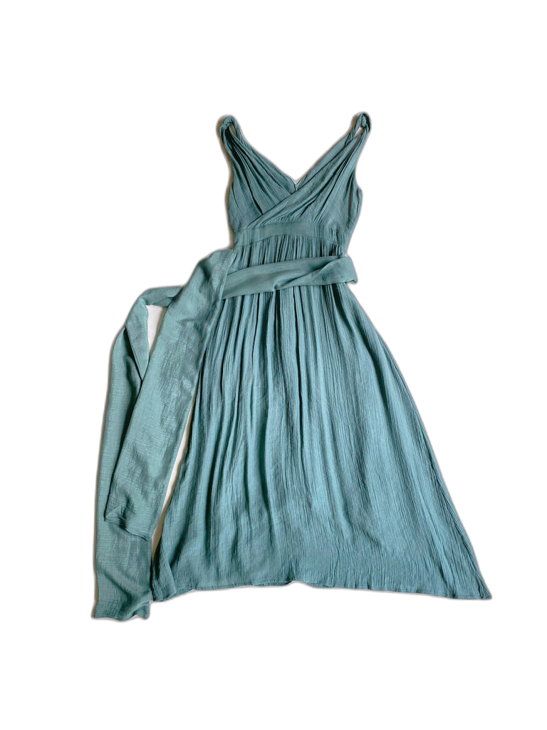 POMELO FLOWER-MIDI DRESS