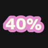40% off