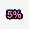 5% off