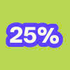 25% off