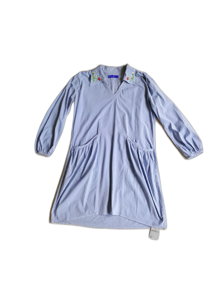 THE BLUE T SHIRT-CASUAL DRESS