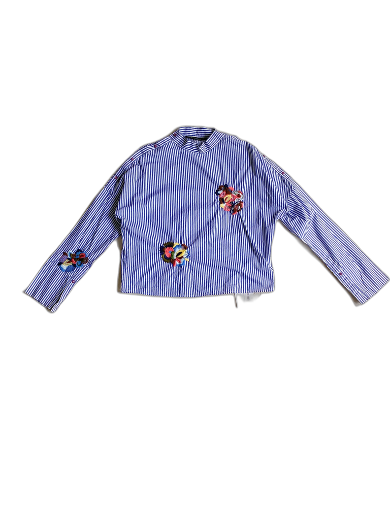 [S05018E-025] ZARA TRAFALUC COLLECTION-LONG SLEEVES TOP