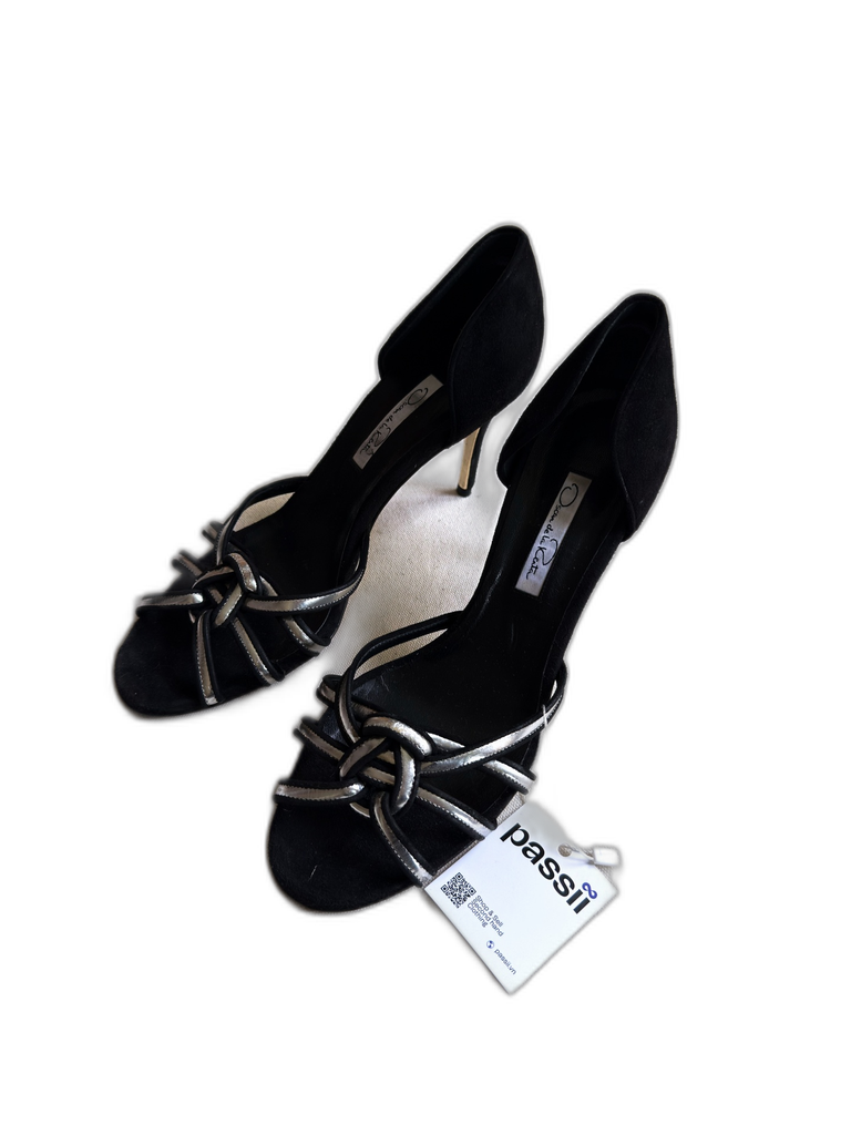 [S05098A-076] OSCAR DE LA RENTA-HIGH-HEEL PUMPS (>5CM)