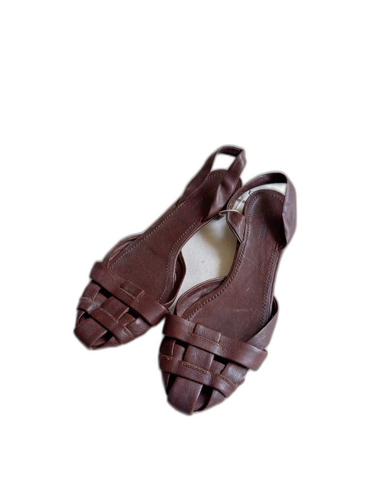[S05098A-077] MIU MIU-FLAT SANDALS