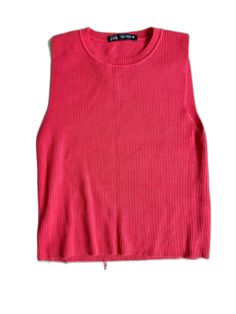 ZARA-SLEEVELESS TOP