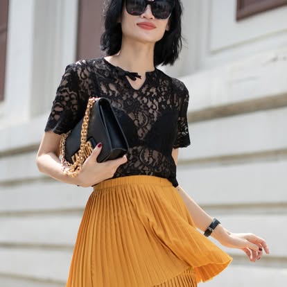 [S05312G-008] THANH TRUC TRUONG-SHORT SLEEVES TOP