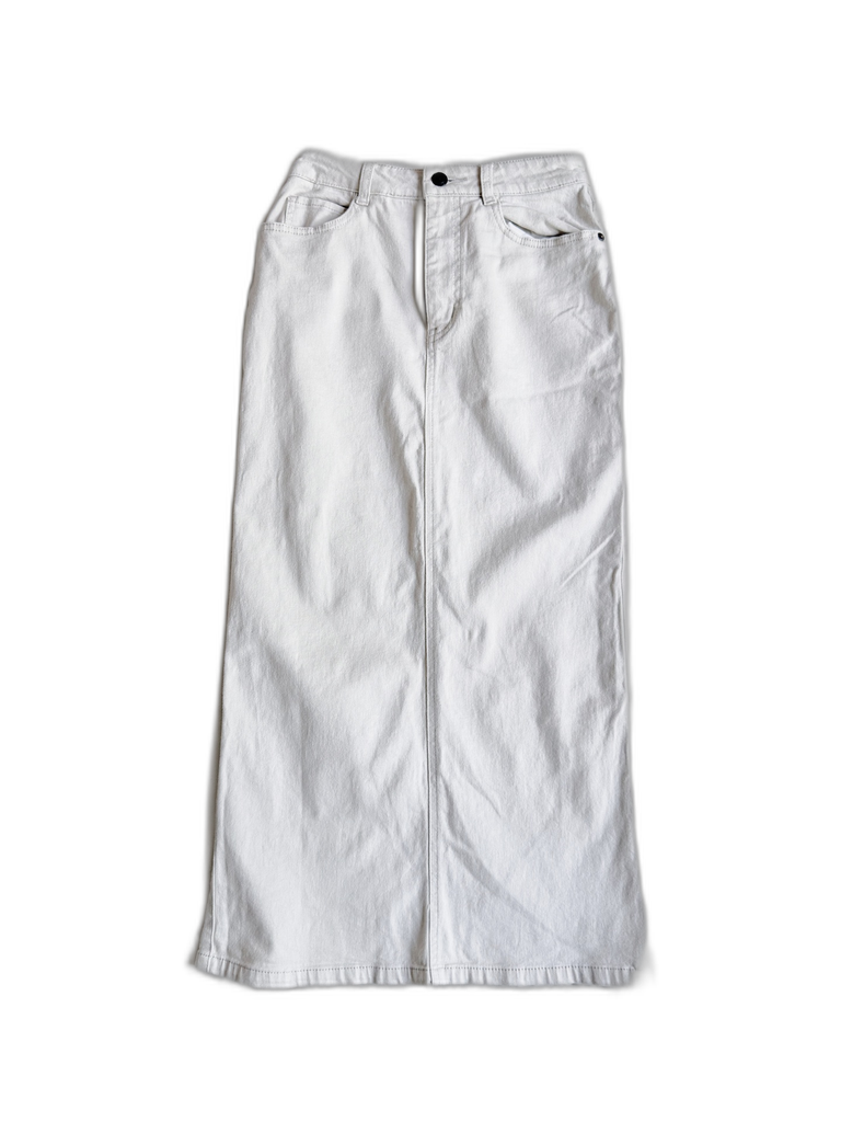 [S05204B-007] ASSORTED BRAND-DENIM SKIRT