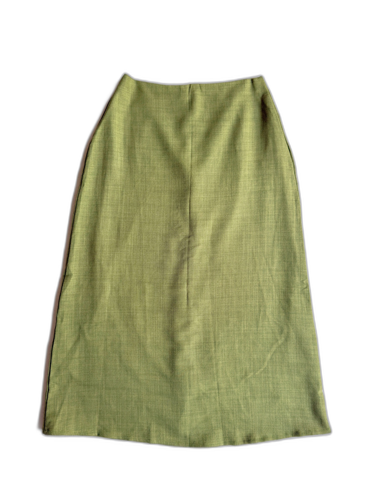 [S05204B-009] UNKNOWN-A-LINE SKIRTS