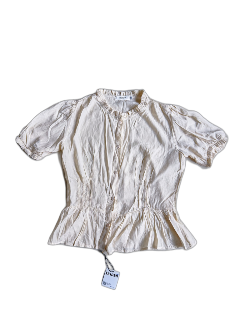 [S05324H-018] BLUE CHIC- BLOUSE