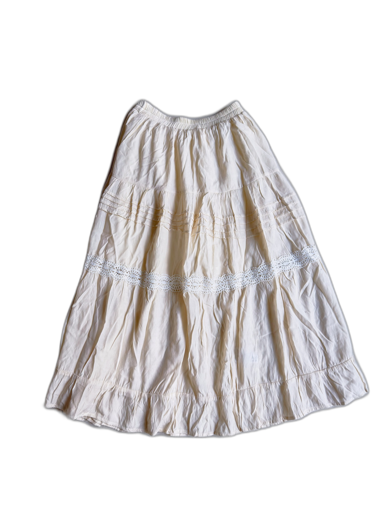 [S05324H-019] BLUE CHIC-MIDI SKIRT