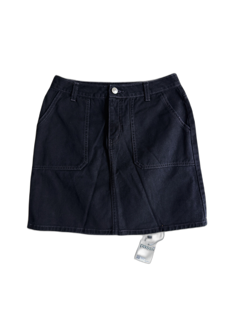 [S05340G-030] MIXXO-DENIM SKIRT