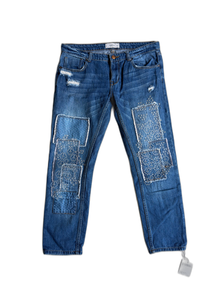 [S05343F-005] MANGO-STRAIGHT-FIT JEANS