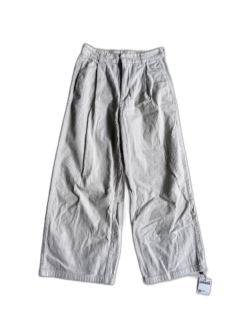 [S05343F-006] GU-WIDE-LEG PANTS