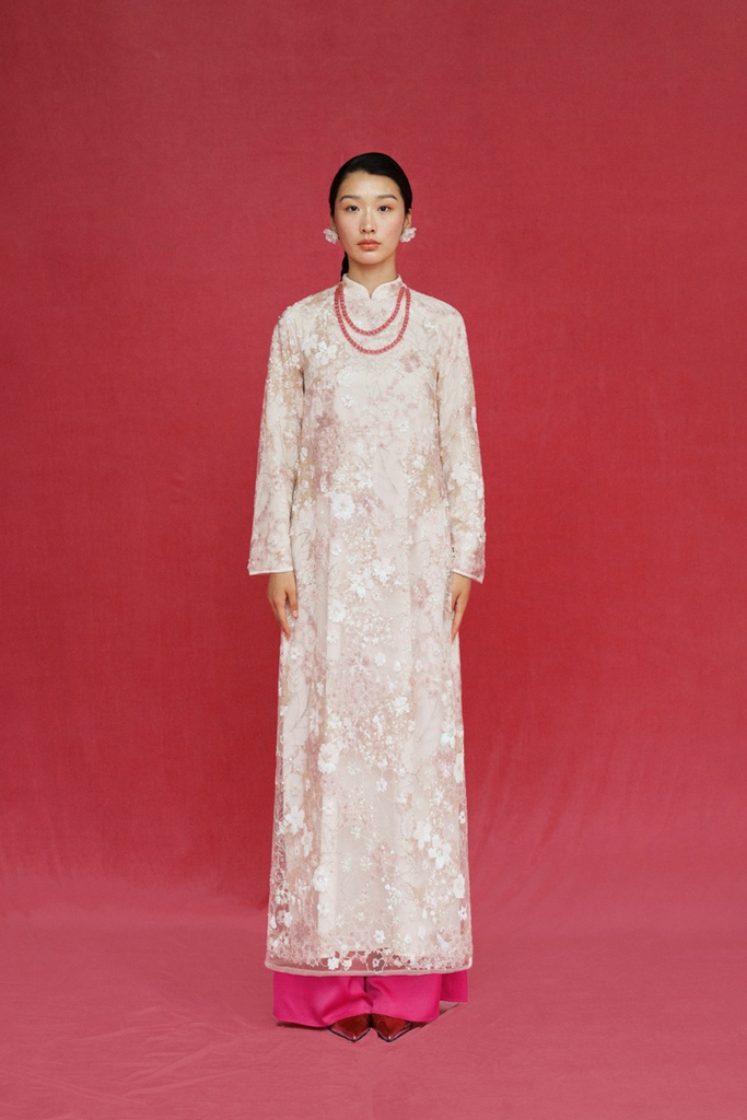 [S05383D-002] XÉO XỌ-ÁO DÀI HẠ MIÊN (M)