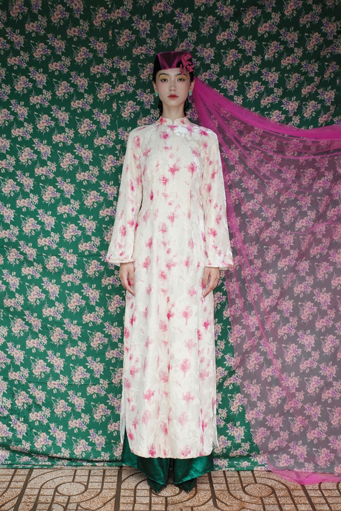 [S05383D-007] XÉO XỌ-ÁO DÀI ANH ĐÀO (M)