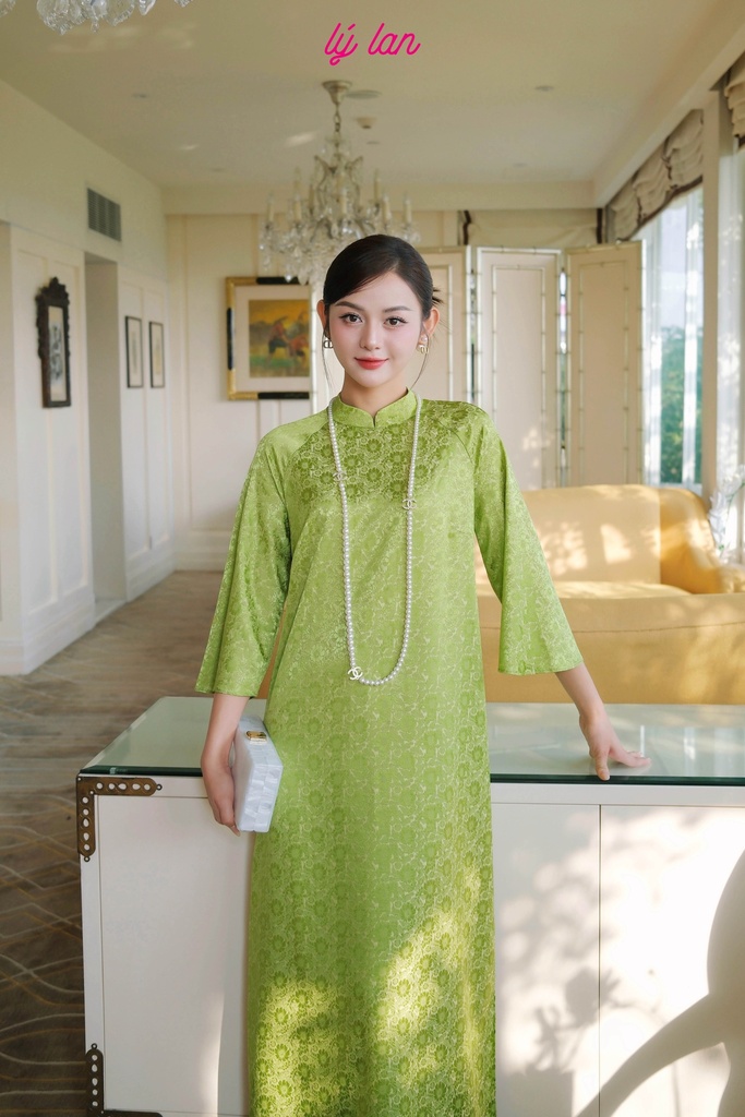 [S05384E-043] LÝ LAN-ÁO DÀI HOÀNG MAI (M)