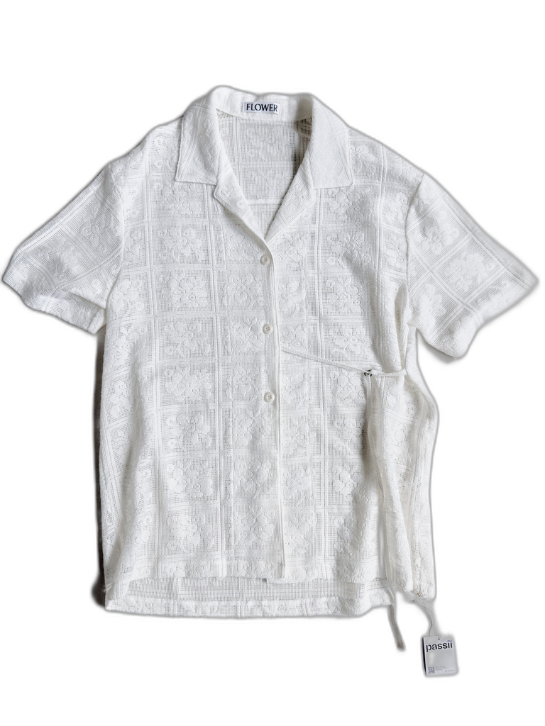 [S05416H-037] FLOWER- BLOUSE