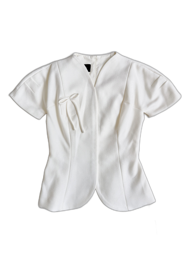 [S05416H-041] TRIO JI-SHORT SLEEVES TOP
