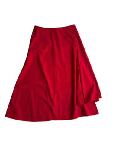 [S05360A-033] GARDENIA-MIDI SKIRT