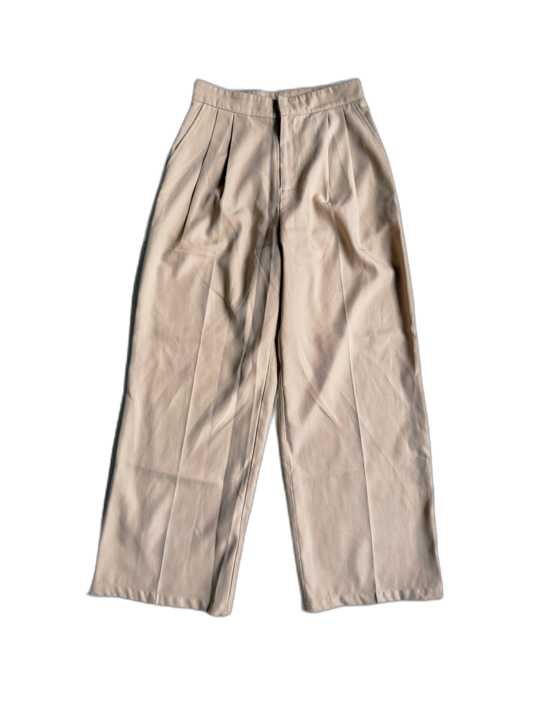 [S05415F-078] UNKNOWN-WIDE-LEG PANTS