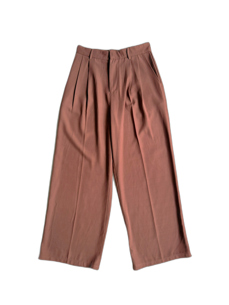 [S05415F-082] UNKNOWN-WIDE-LEG PANTS