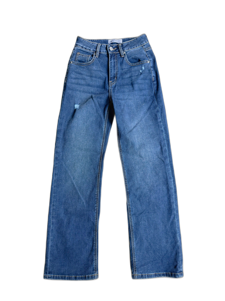 [S05415F-089] ZARA-STRAIGHT-FIT JEANS