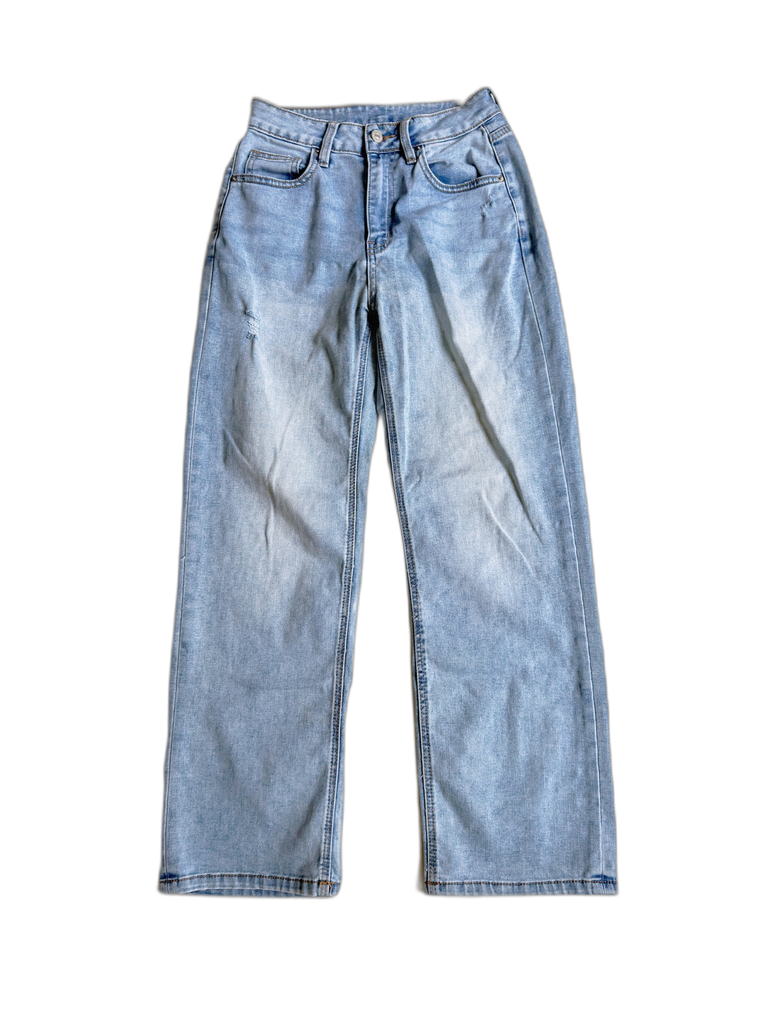 [S05415F-090] ZARA-STRAIGHT-FIT JEANS
