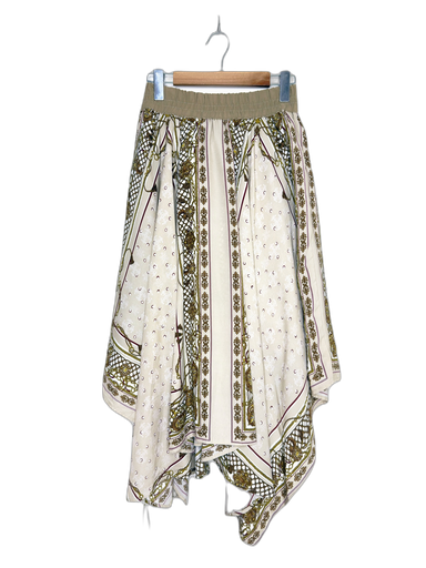 [S05927X-109] UNKNOWN-MIDI SKIRT
