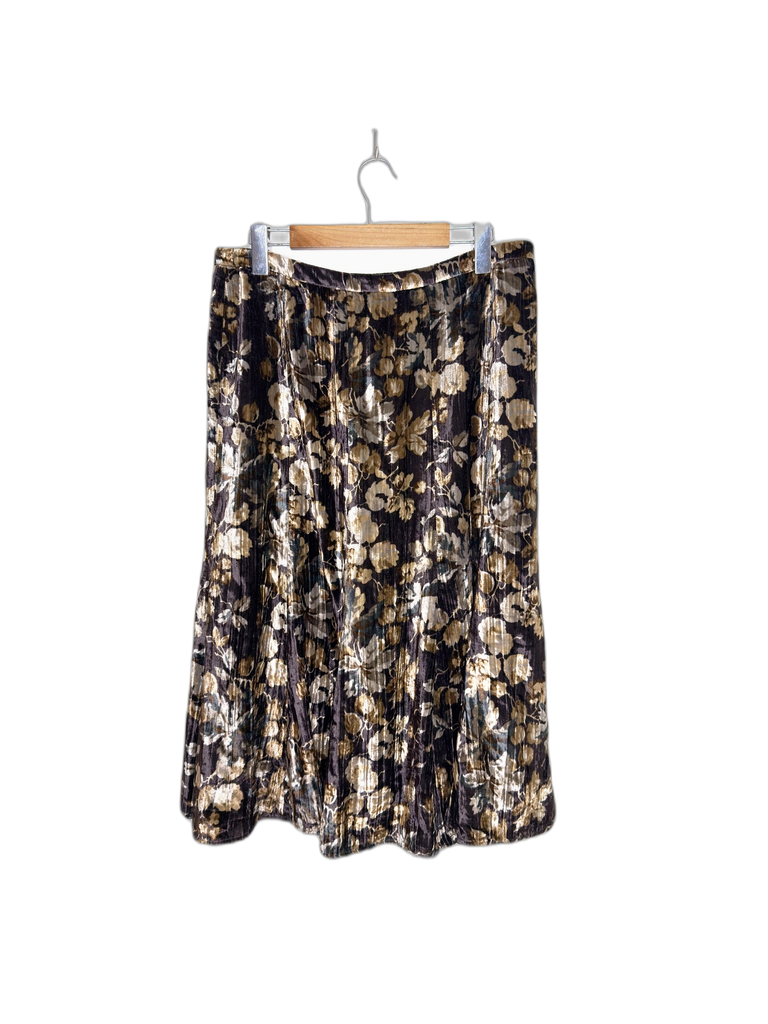 [S05927X-115] UNKNOWN-MIDI SKIRT