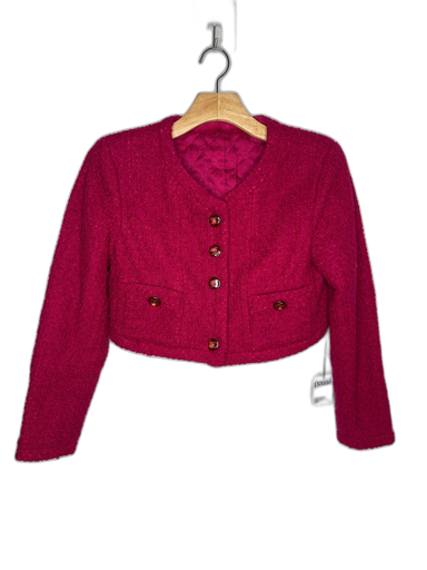 [S06041C-041] ASSORTED BRAND-CROPPED JACKET