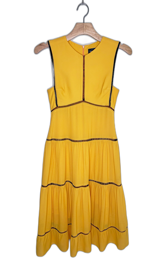 [S05873A-001] THANH TRUC TRUONG-MIDI DRESS
