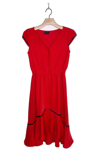 [S05873A-009] THANH TRUC TRUONG-MIDI DRESS