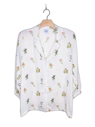 [S06248H-011] FLANH- BLOUSE