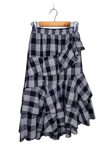 [S06248H-030] UNKNOWN-MIDI SKIRT
