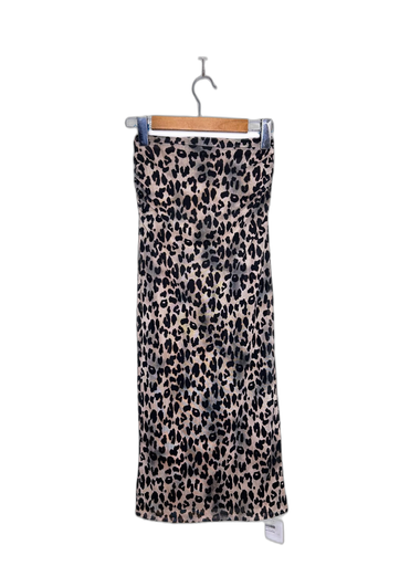 [S06572B-013] PULL&BEAR-MIDI SKIRT