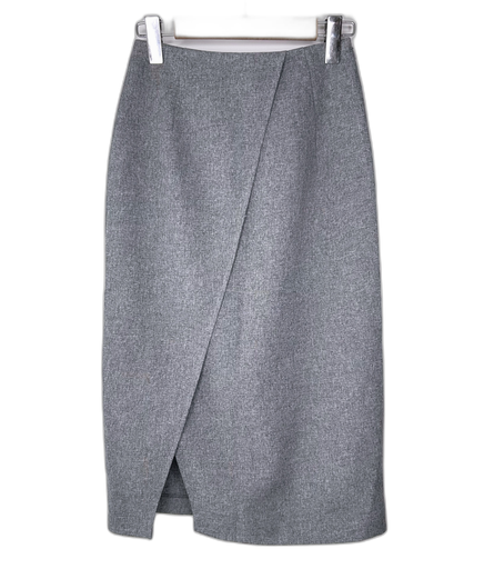 [S06740G-013] THE BLUE T SHIRT-MIDI SKIRT